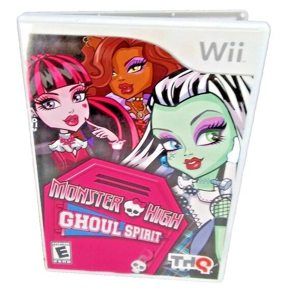 Monster High Ghoul Spirit Nintendo Wii, 2011 with Manual - Picture 1 of 3
